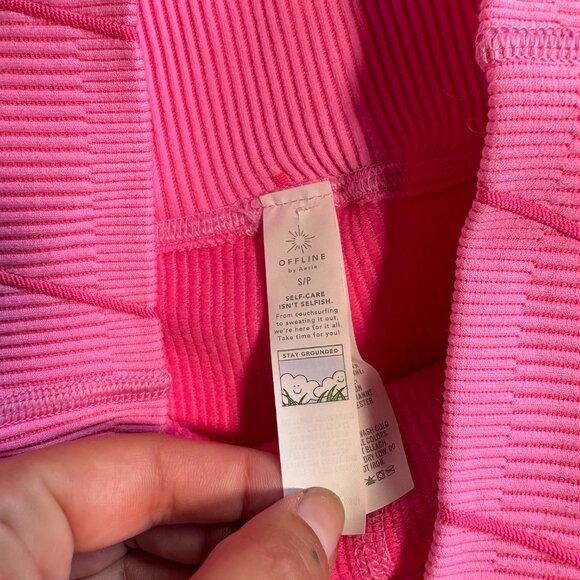Aerie Offline Hot Pink 'Seamless Corset' Skort Mini Size Small - Picture 5 of 9